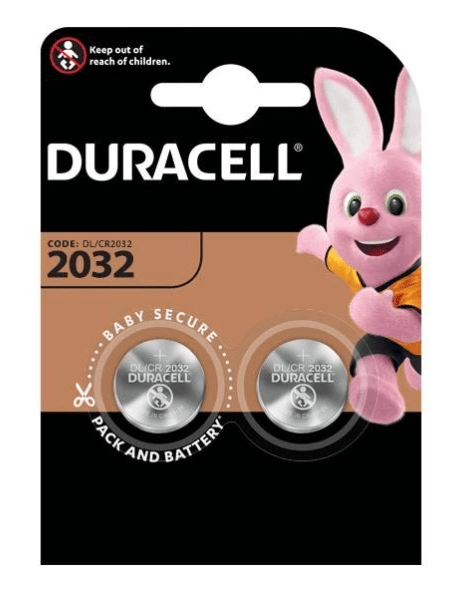Duracell DL/CR 2032 lithiová baterie, 2 ks