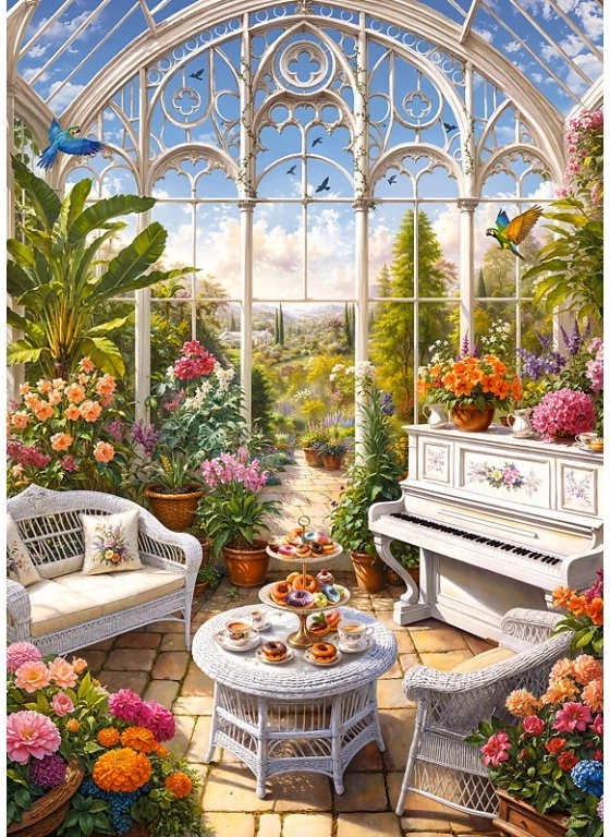 Cherry Pazzi puzzle Oranžerie snů 1000 dílků