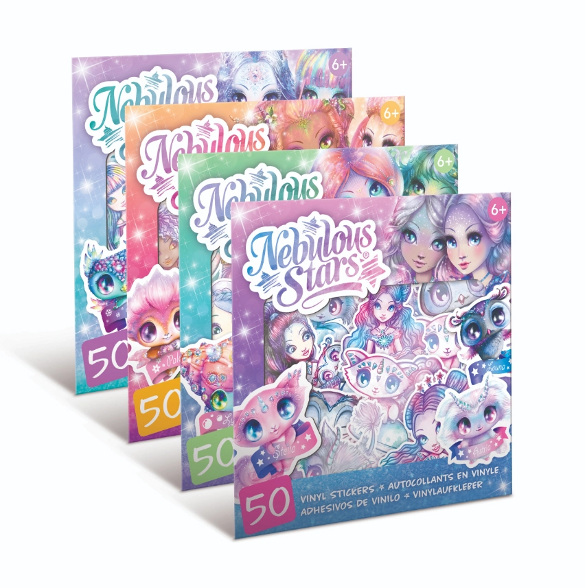 Nebulous Stars vinylové samolepky – set 50 ks