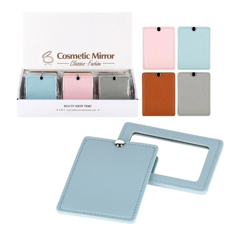 Kapesní zrcátko v pastelových barvách