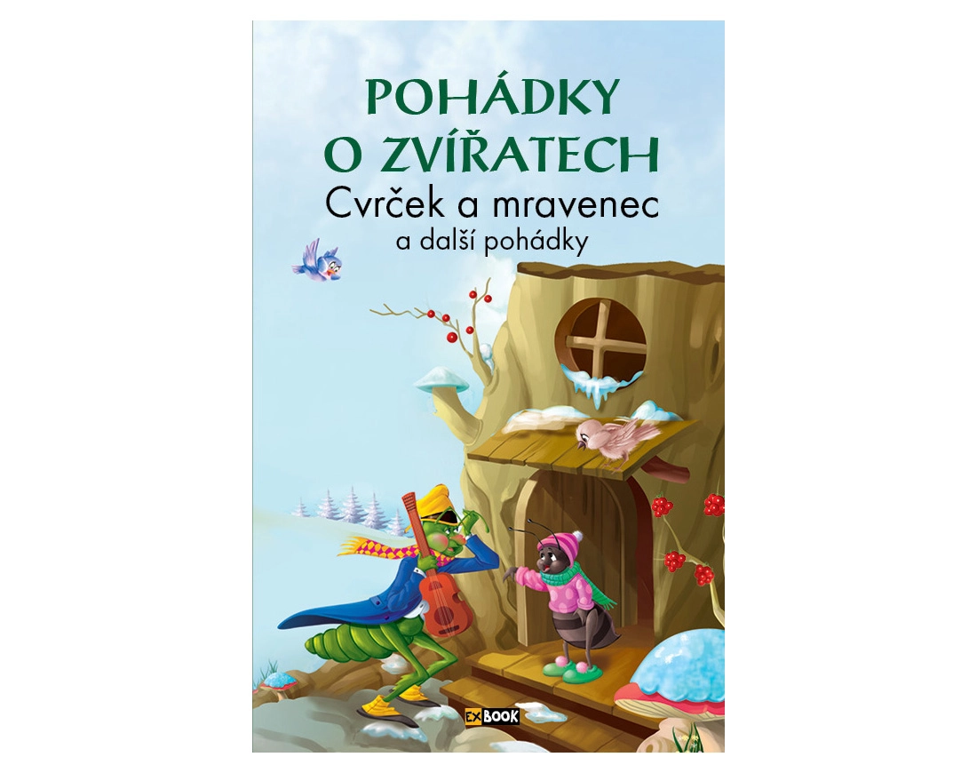 Levně Pohádky – Cvrček a mravenec