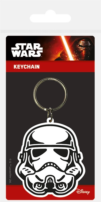Klíčenka gumová Star Wars Stormtrooper