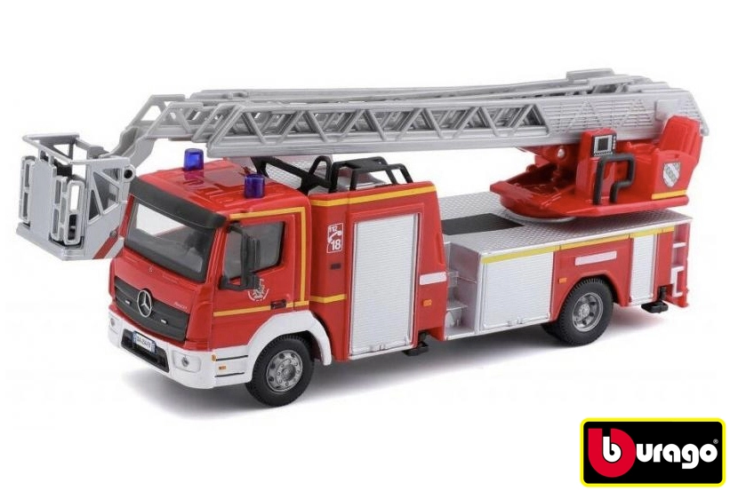 Levně Bburago hasičský vůz MERCEDES‑BENZ Atego 1:50