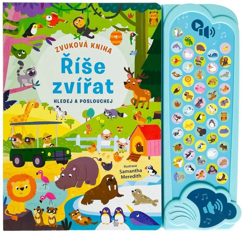 Zvuková kniha Hledej a poslouchej - Říše zvířat