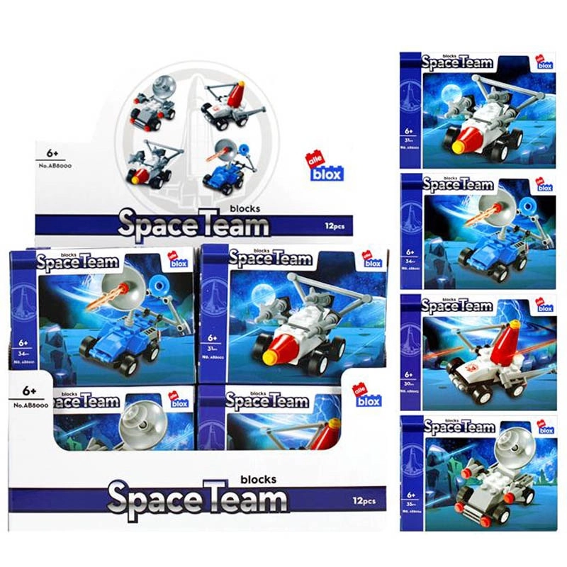 Stavebnice vesmírné vozidlo – 4 varianty