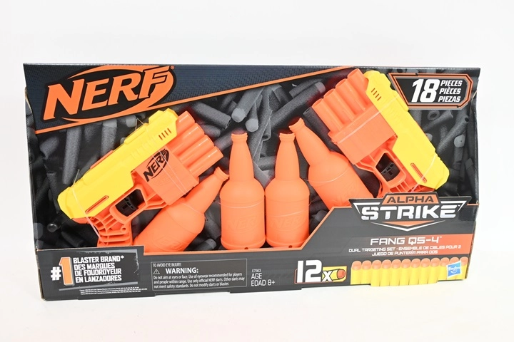 Nerf Alpha Strike Fang QS-4 pěnový blaster se šipkami