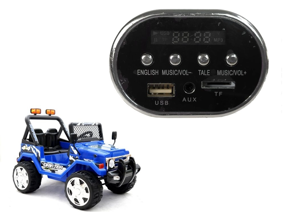 Levně Hudební panel pro dětské auto Jeep