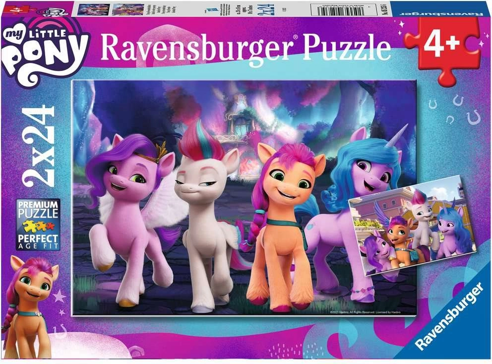 Levně RAVENSBURGER My Little Pony 2x24 dílků