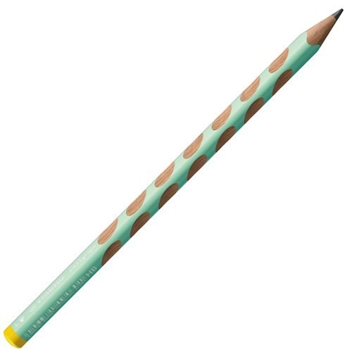 Levně Ergonomická grafitová tužka pro leváky STABILO EASYgraph, mentolově zelená