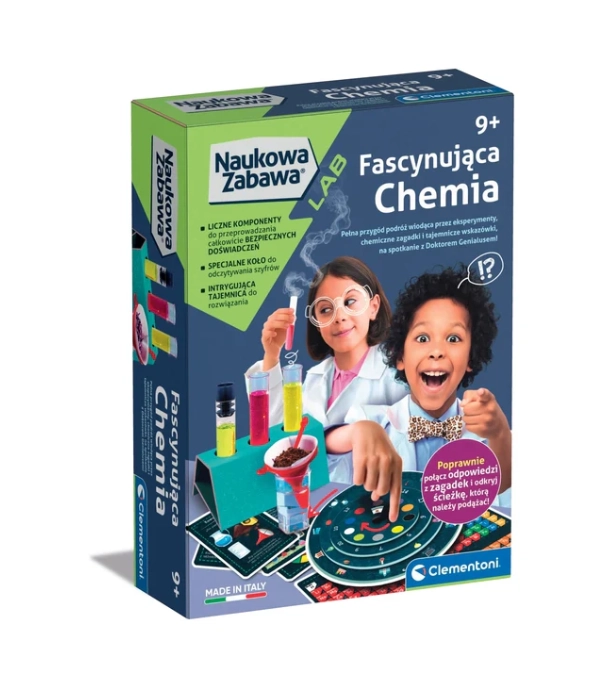 vědecká zábava – fascinující chemie CLEMENTONI (polská verze)