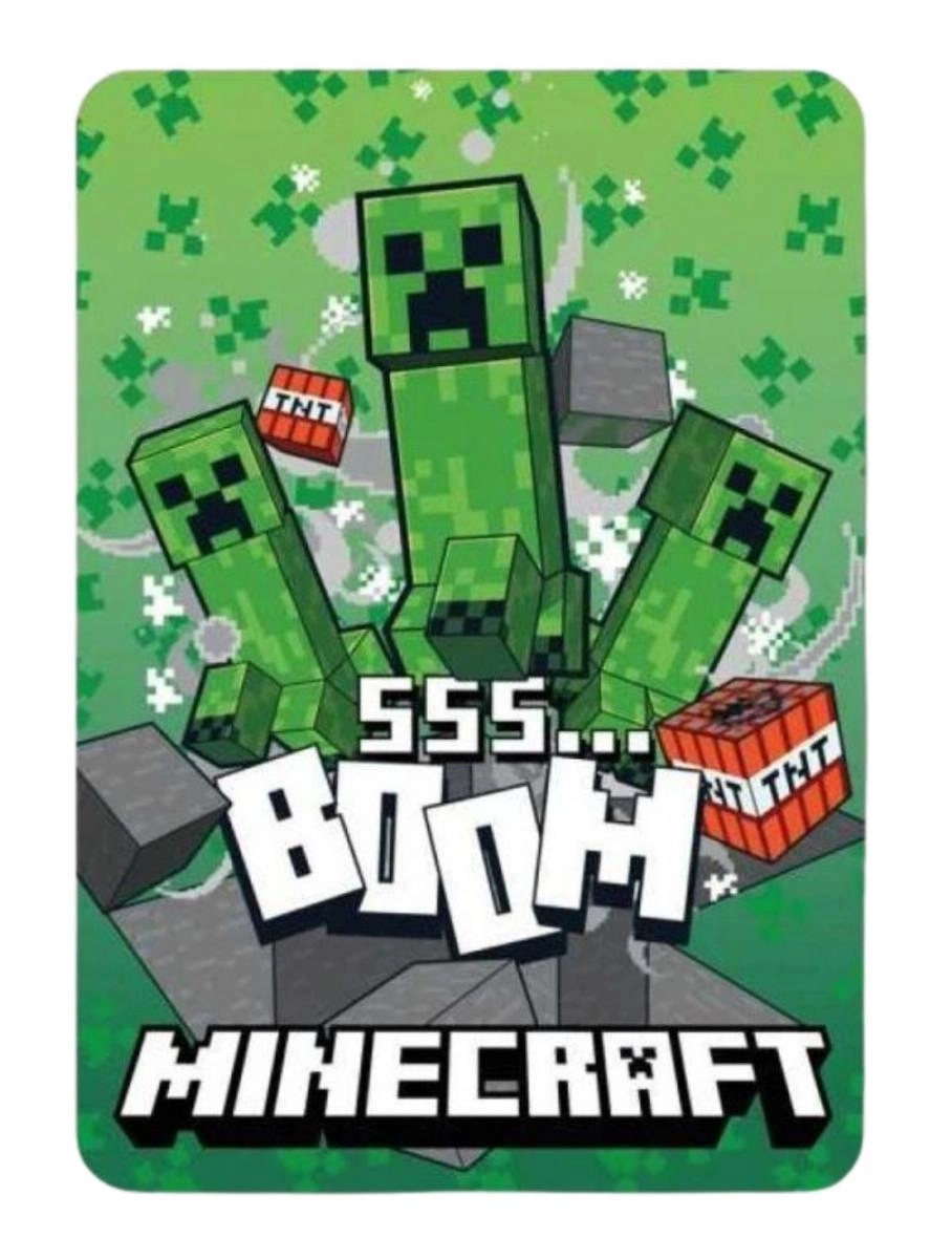 Flísová deka Minecraft - 1 kus