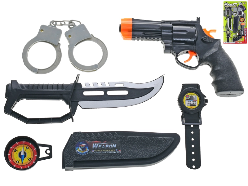 SWAT set s pistolí a doplňky pro děti