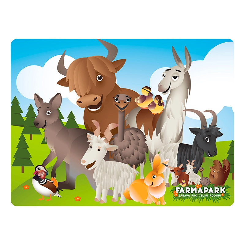 3D pohlednice Farmapark 3