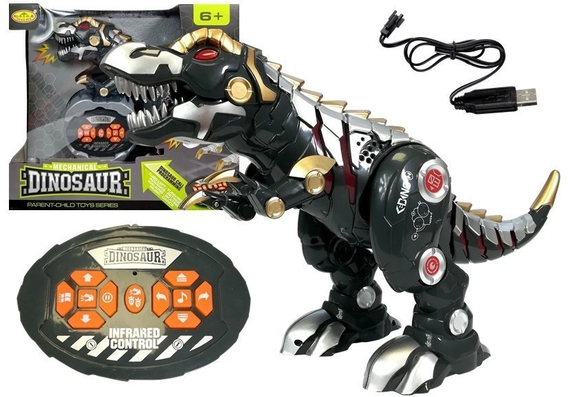 Interaktivní robotický dinosaurus s RC ovládáním