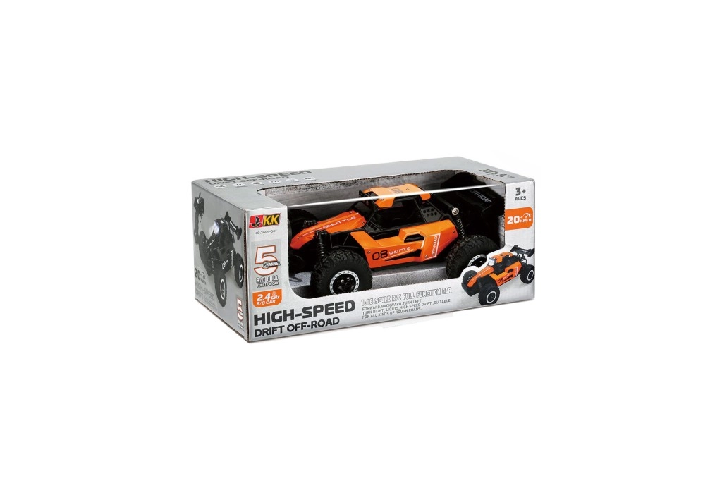 RC závodní auto 1:16 s 2,4 GHz a driftem