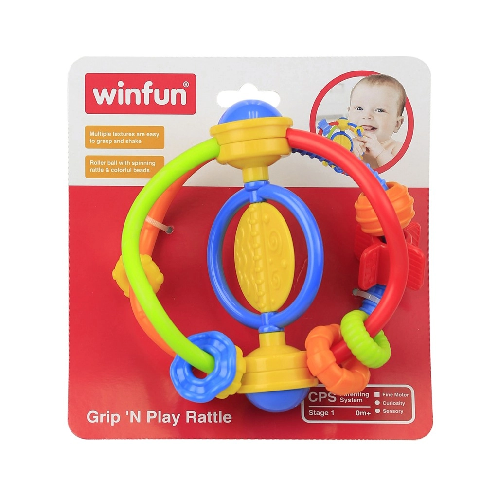 Winfun Chrastítko hlavolam 13 cm