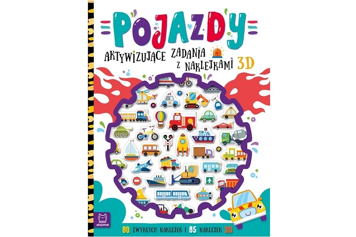 Pojazdy – aktivní úkoly s 3D samolepkami