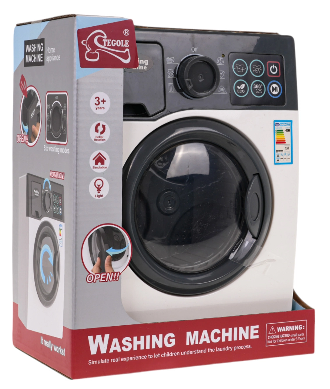 Velká dětská pračka se světly a zvuky