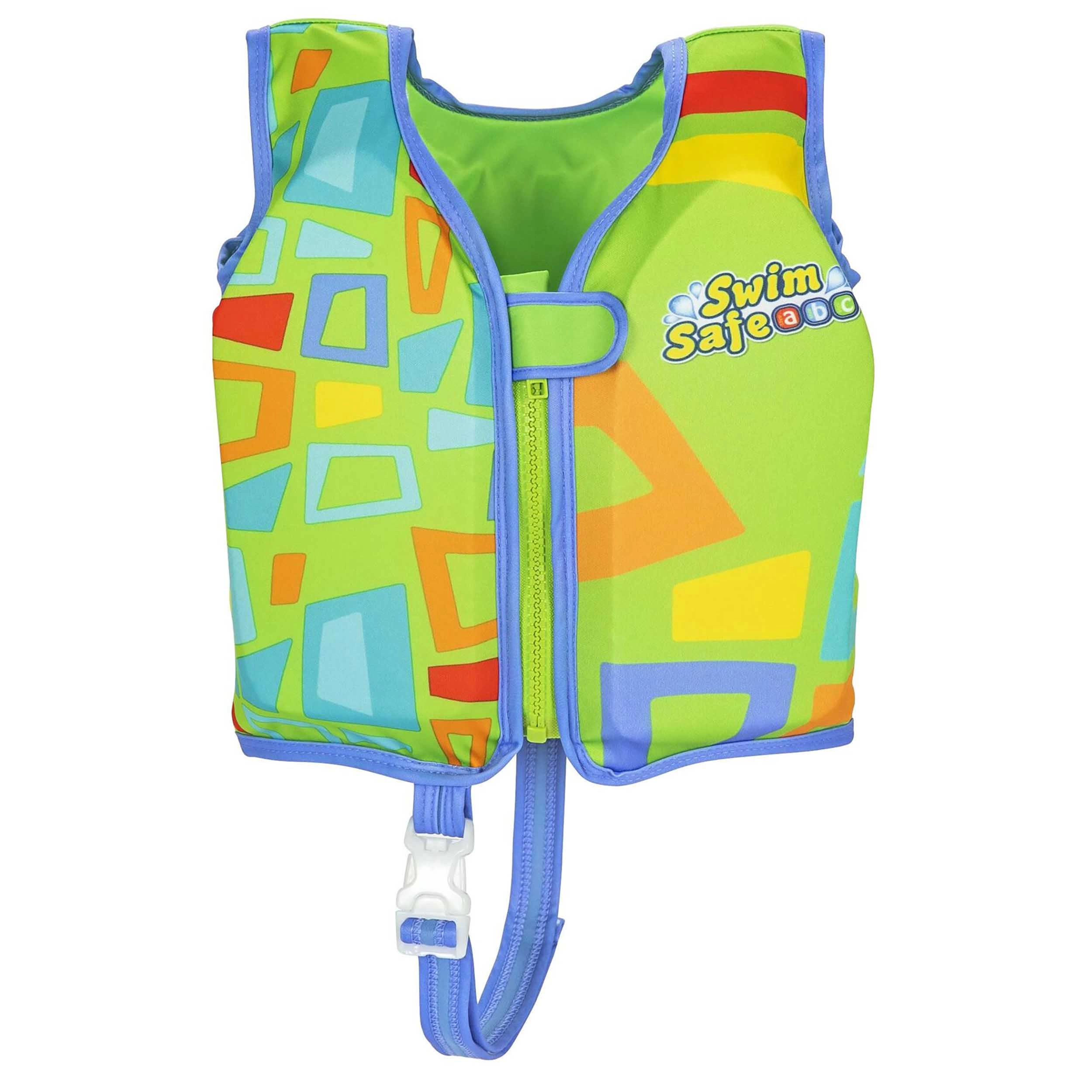 Dětská plavecká vesta M/L zelená BESTWAY pro výuku plavání