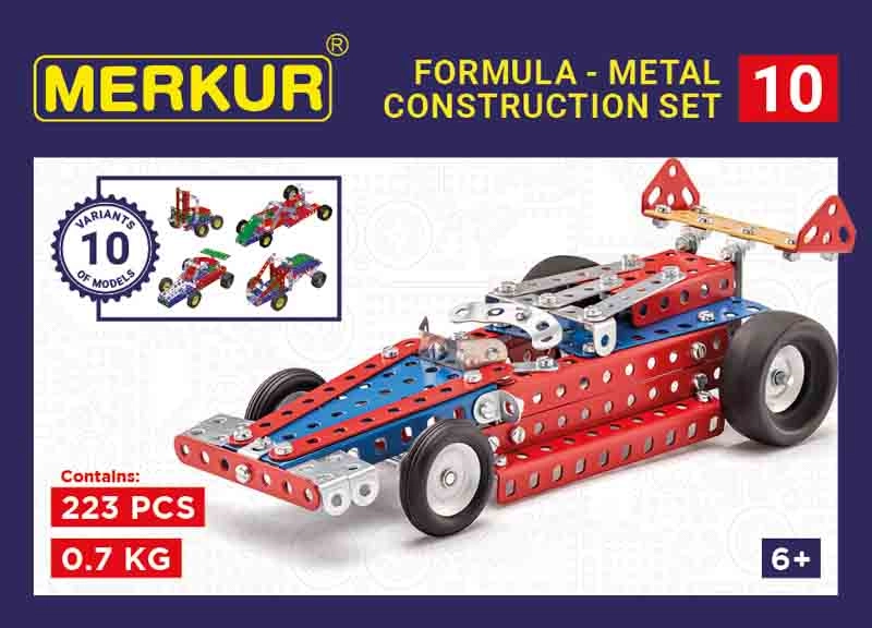 Levně Stavebnice závodního auta Merkur