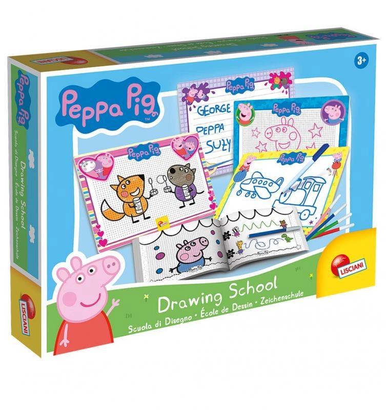 Lisciani ŠKOLA KRESLENÍ - Peppa Pig