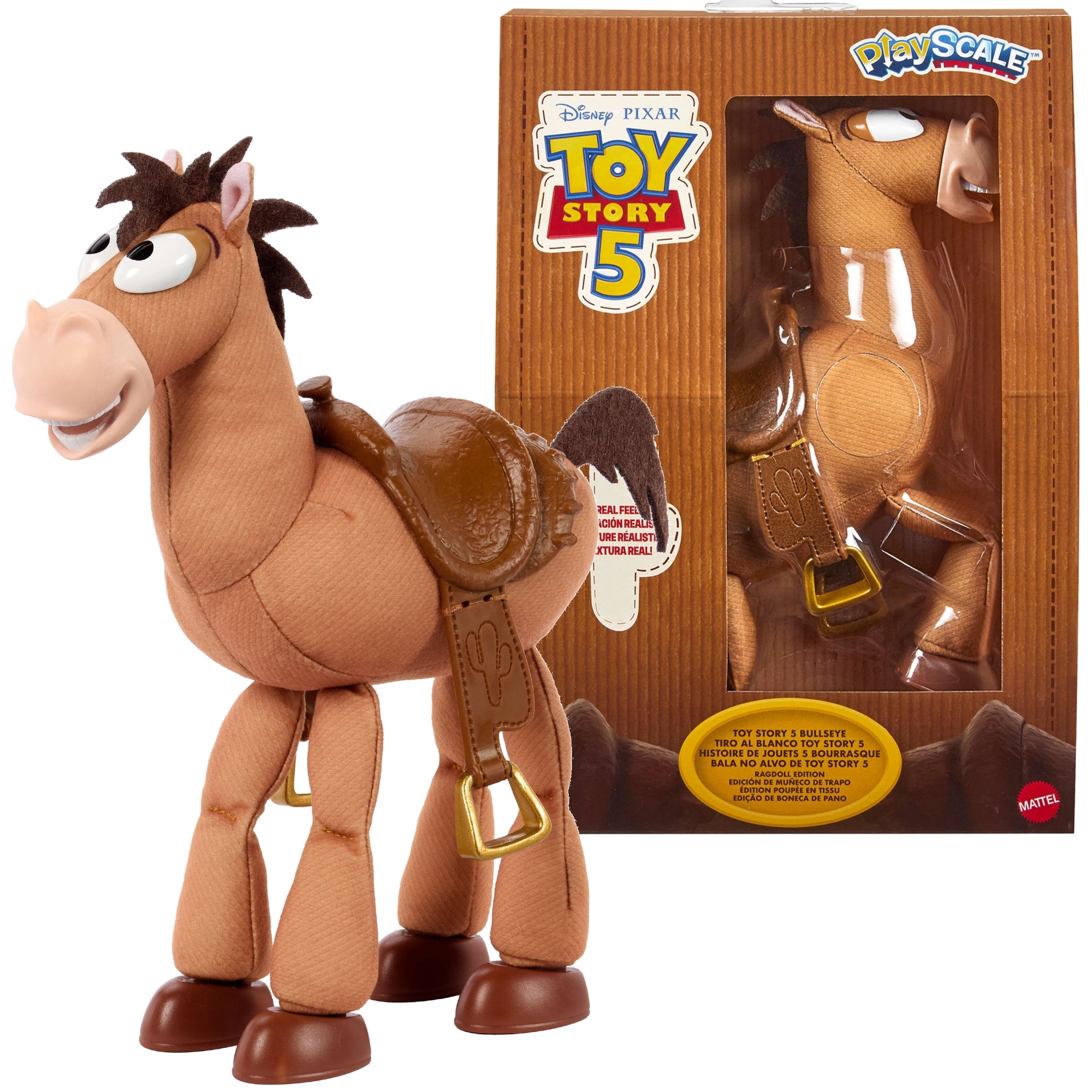 Levně Mattel Disney Toy Story Bullseye (kůň) měkká figurka 21 cm