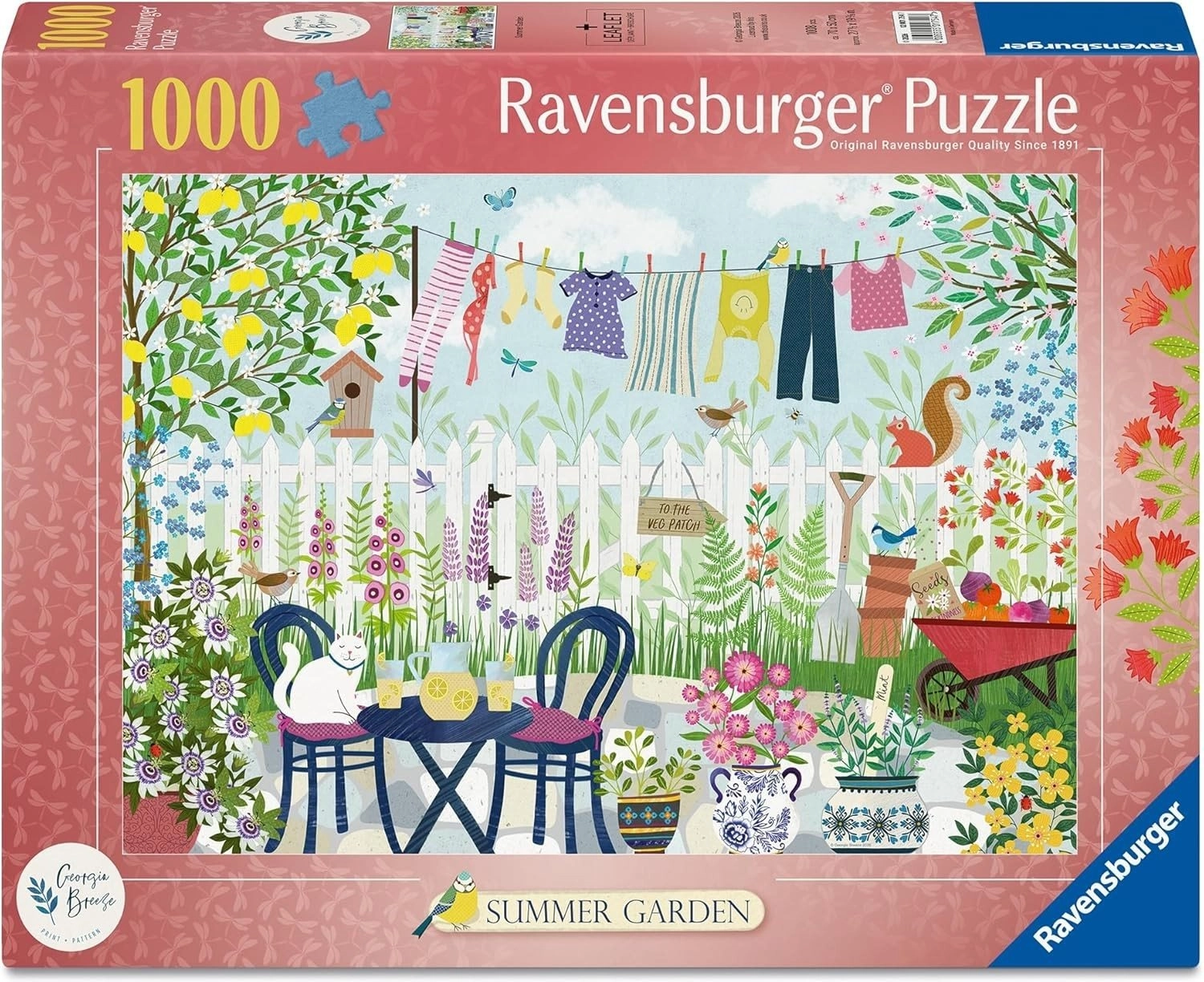 Ravensburger Puzzle Letní zahrada 1000 dílků