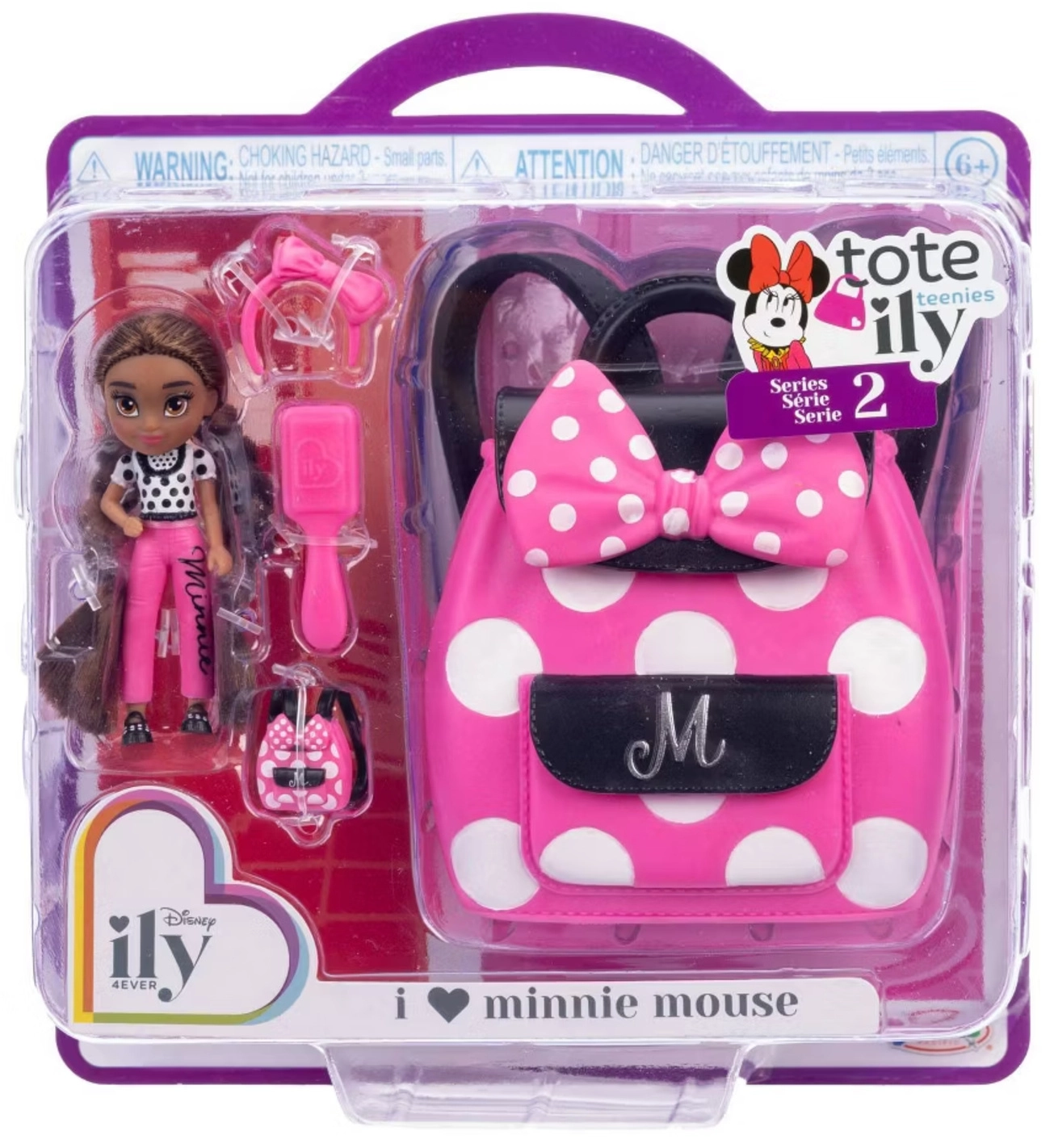 Disney ILY 4ever módní mini panenka s motivem MINNIE MOUSE s doplňky