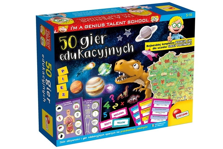 Lisciani I’m a Genius: 50 vzdělávacích her