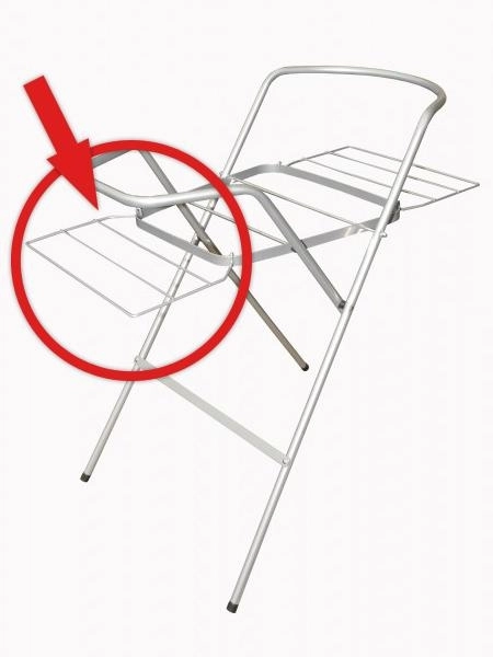 Sušák k držáku na vaničku – bílý