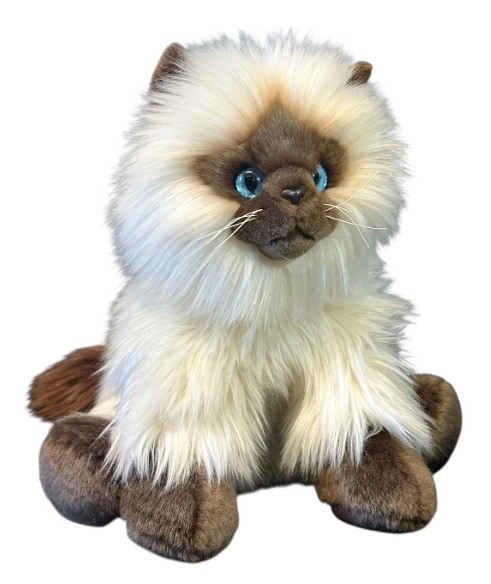 Plyšová kočka siamská 28 cm