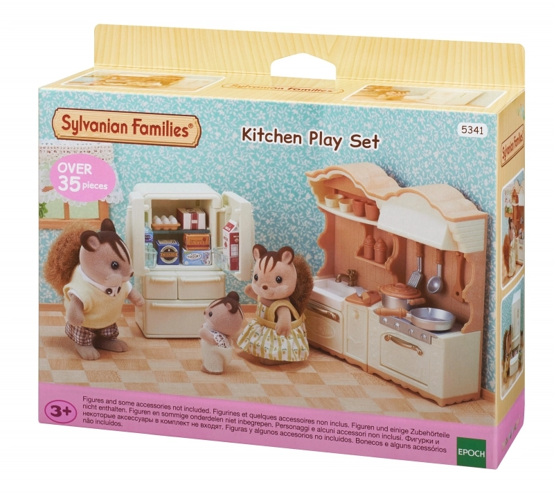 Sylvanian Families Set - kuchyňská linka s ledničkou
