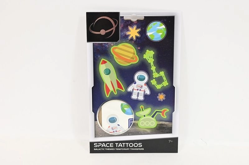 NASA dočasné tetování – vesmírná sada