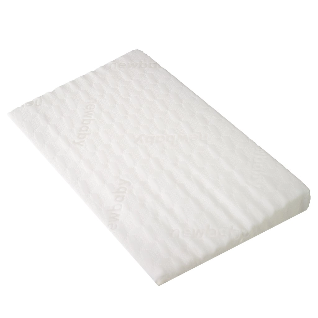 Kojenecký polštář – klín do postýlky New Baby 59 × 37 cm bílý
