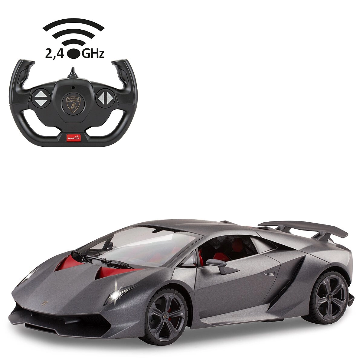 RC auto Lamborghini Sesto Elemento 1:14 šedé