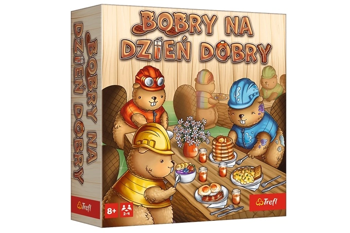 Rodinná desková hra Bobry na dzień dobry