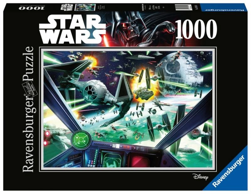 RAVENSBURGER Star Wars: X-Wing Kokpit 1000 dílků