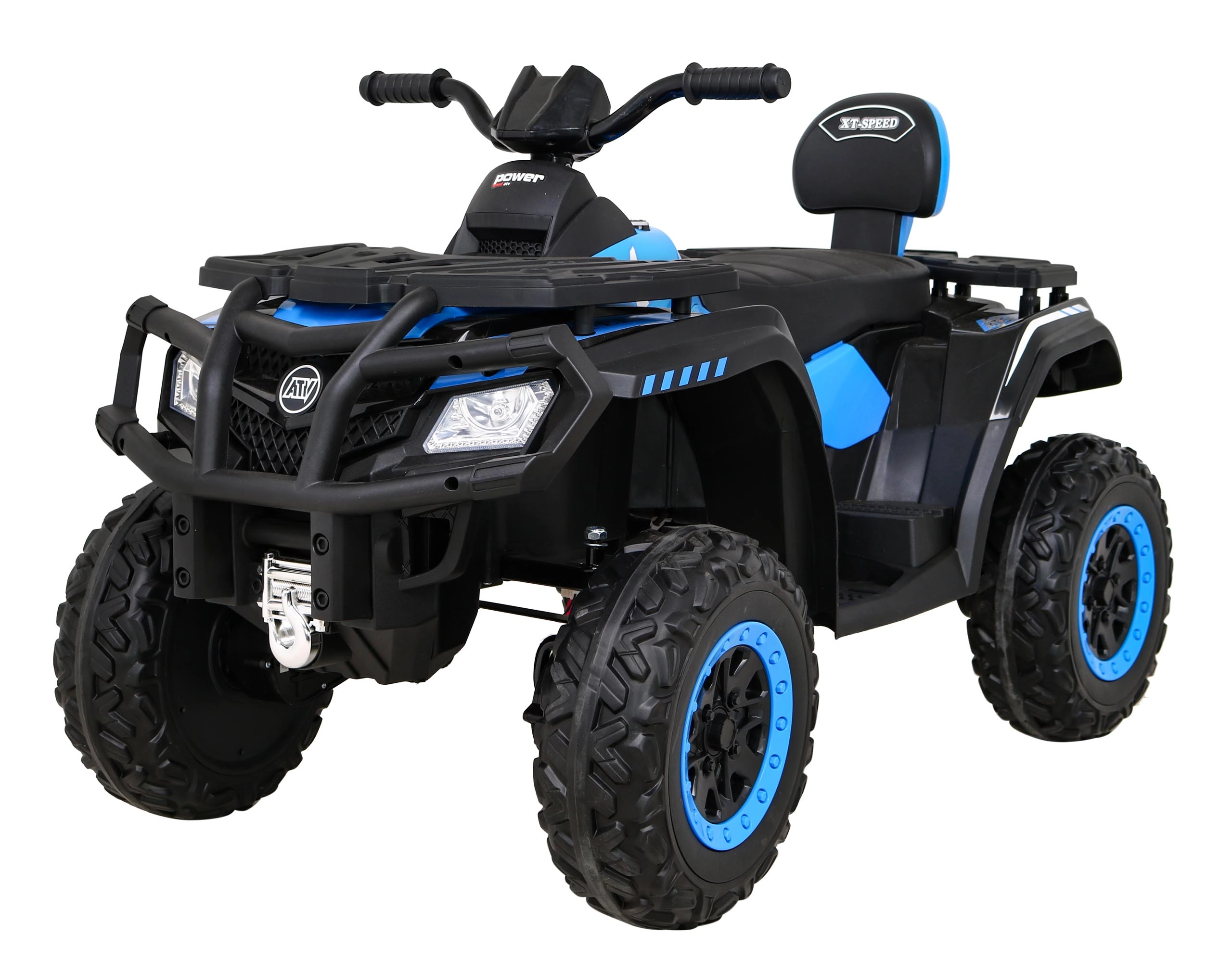 Levně Dětská elektrická čtyřkolka Quad XT-Speed modrá