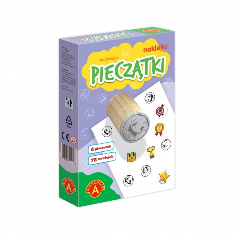 Motivační razítka a samolepky