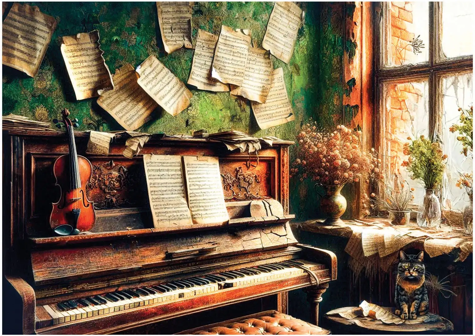 Puzzle piano XL 700 dílků