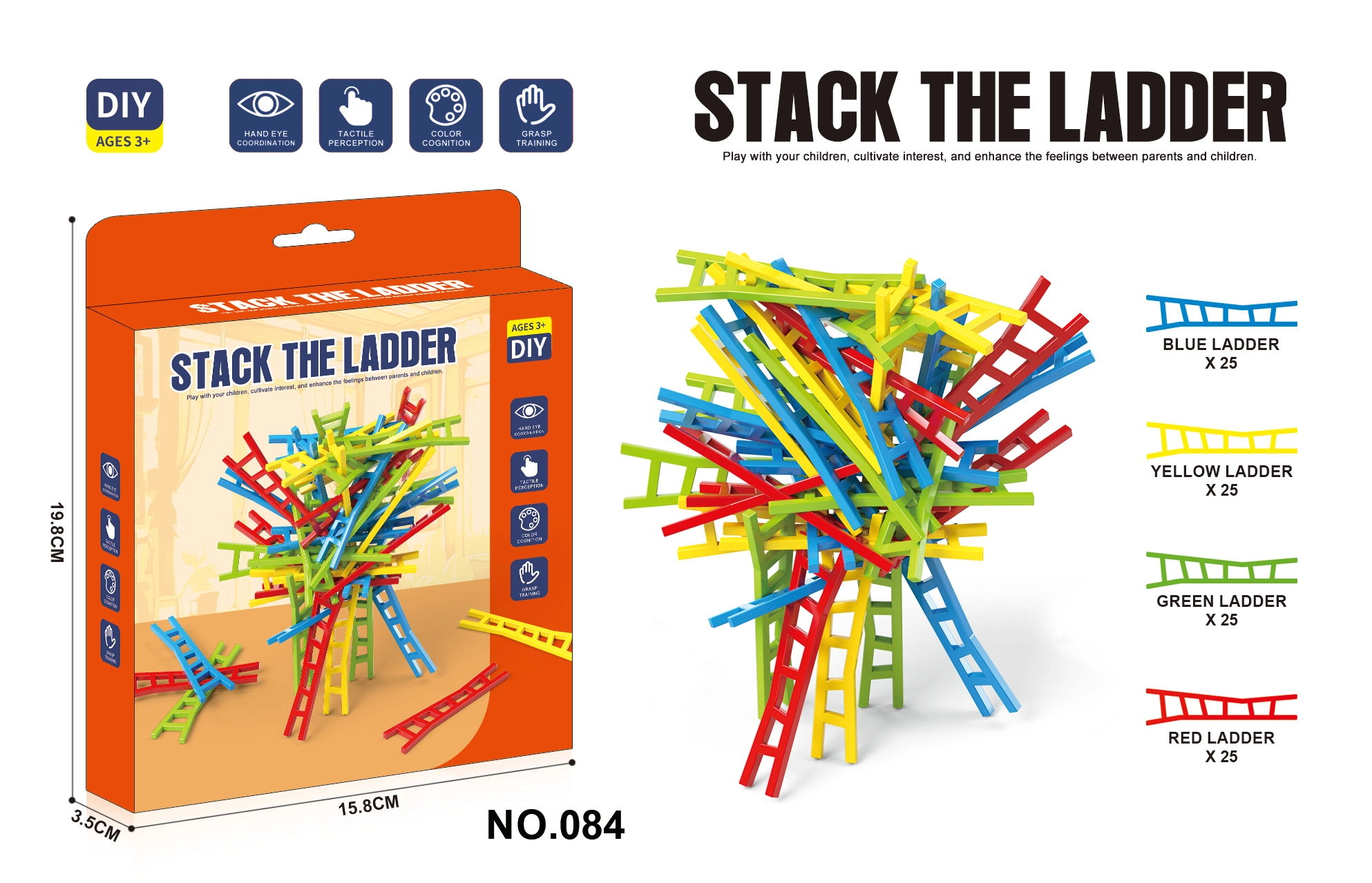 zručnostní hra drabiny pro děti