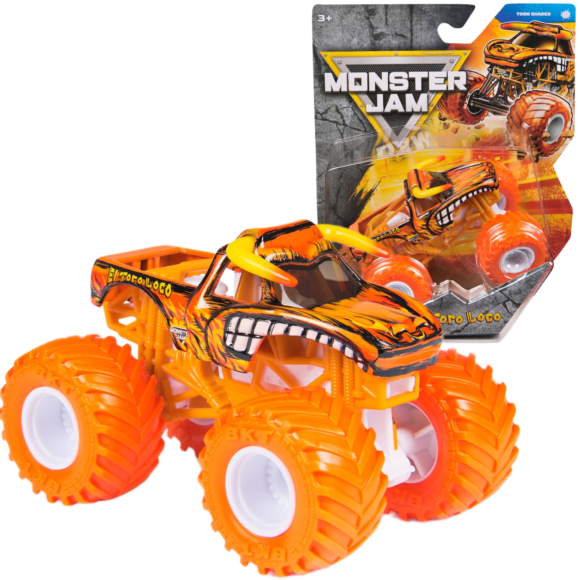 Spin Master Monster Jam monster truck El Toro Loco 1:64