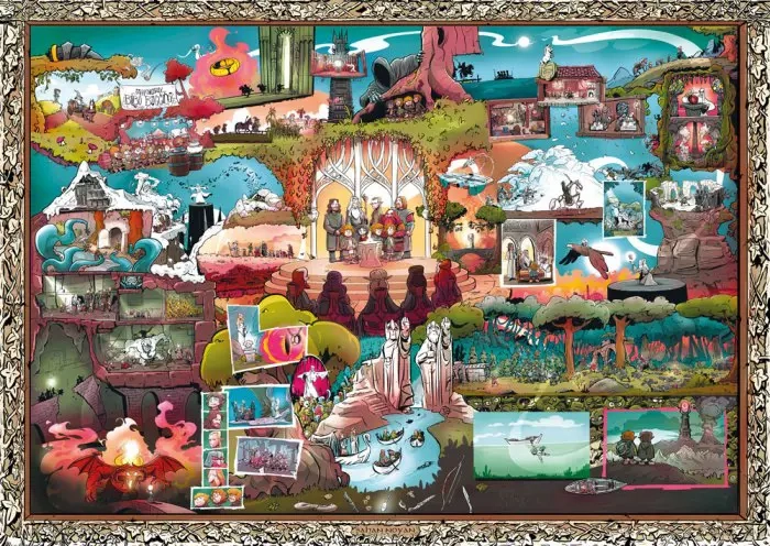 Puzzle magnolia počátek legendy 1000 dílků