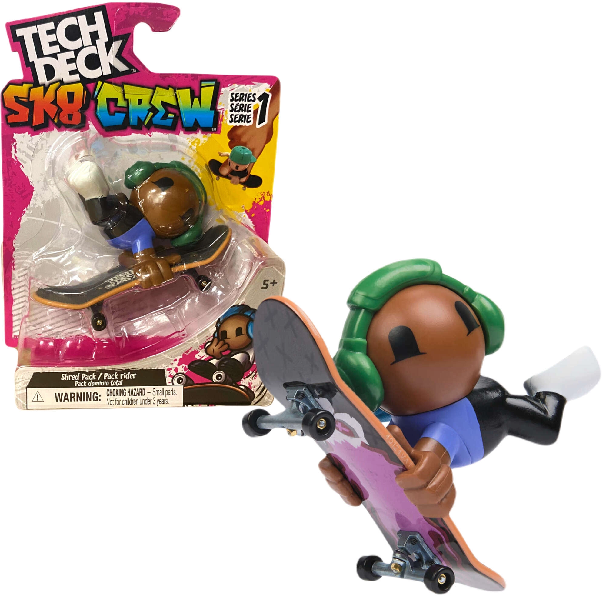Tech Deck SK8 Crew sada prstového skateboardu s figurkou