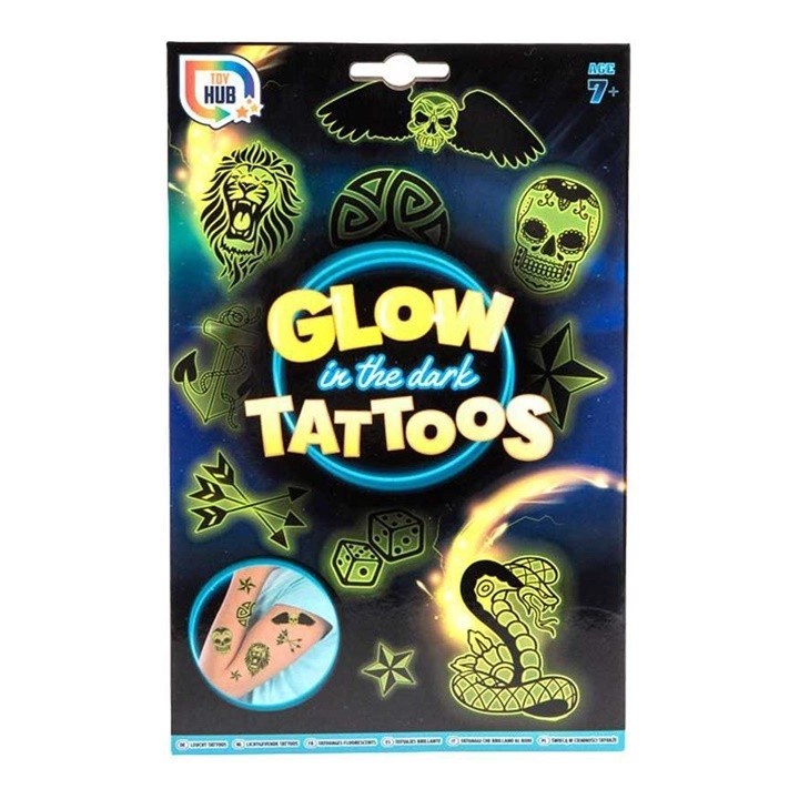 Glow tetování svítící ve tmě