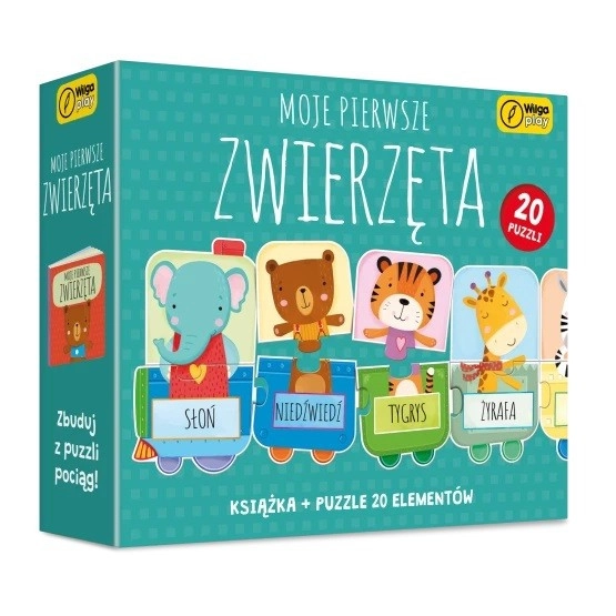 Moje první zvířátka: Puzzle a kniha