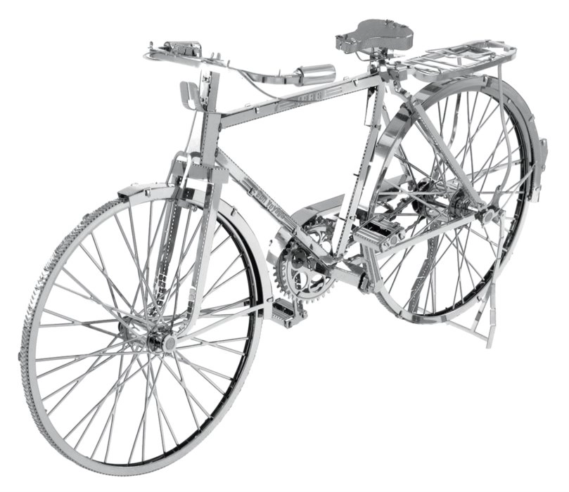 Kovový model 3D puzzle Bicykl METAL EARTH ICONX