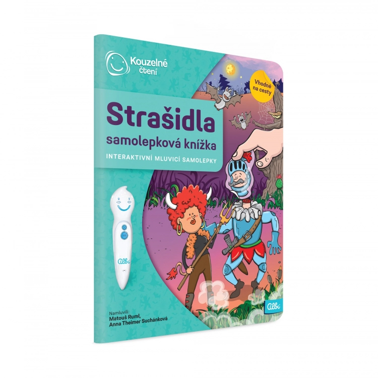 Levně Samolepková knížka Strašidla