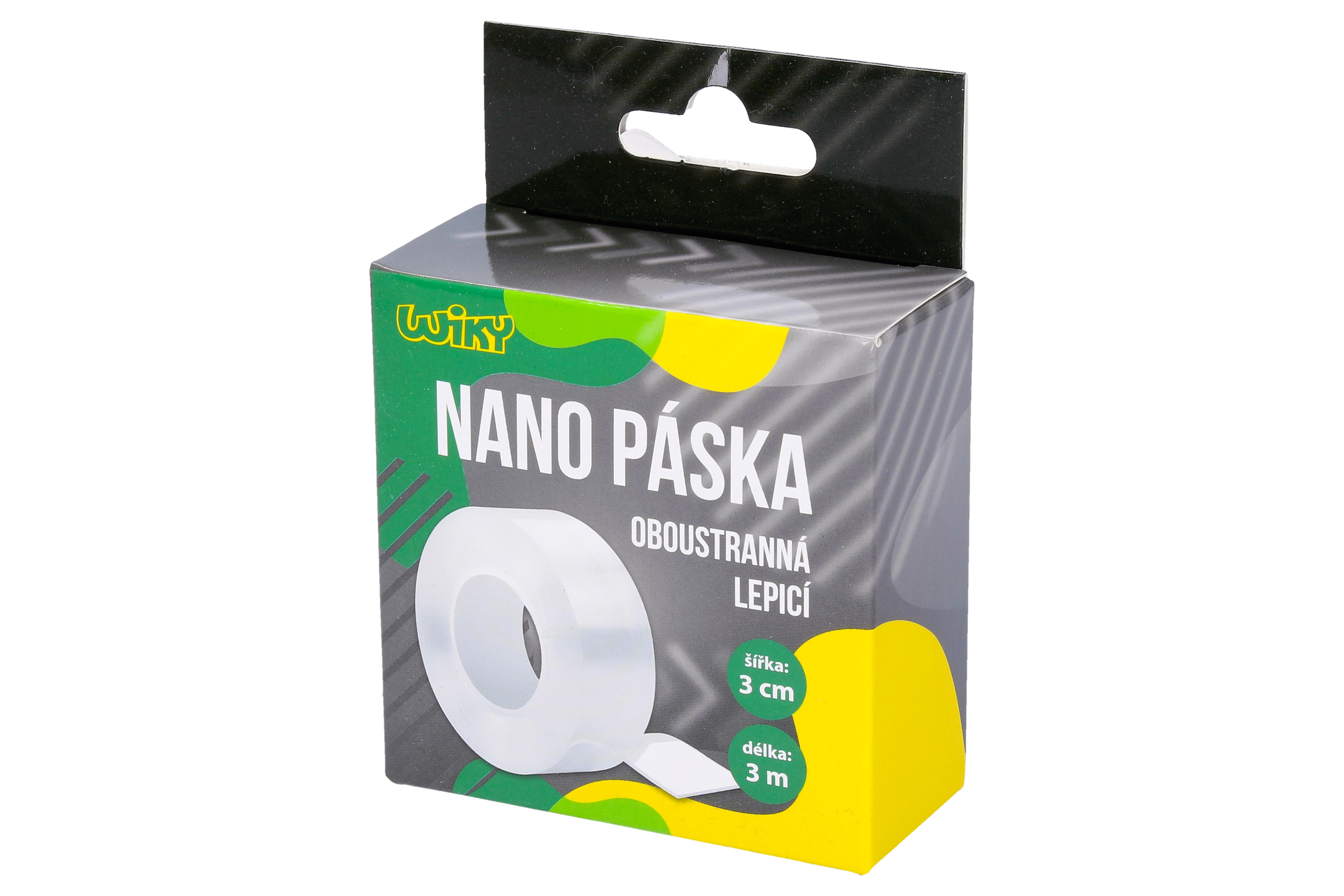 Levně UNIPAP Lepicí páska nano 3 m x 3 cm