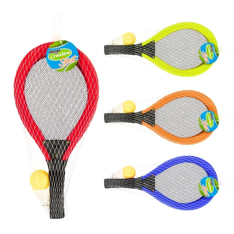 Dětská sada plážových raket s míčkem a košíčkem